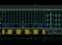 初中食堂艺体楼+网架屋盖